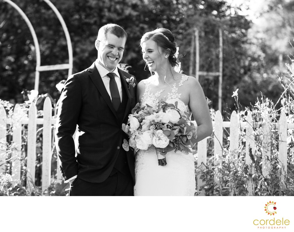 Black and White wedding photos Massachusetts