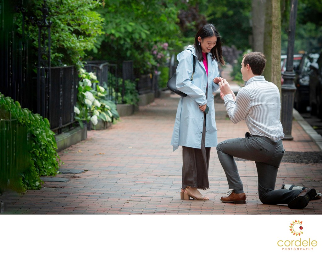 South Boston Back Bay Proposal Photographer