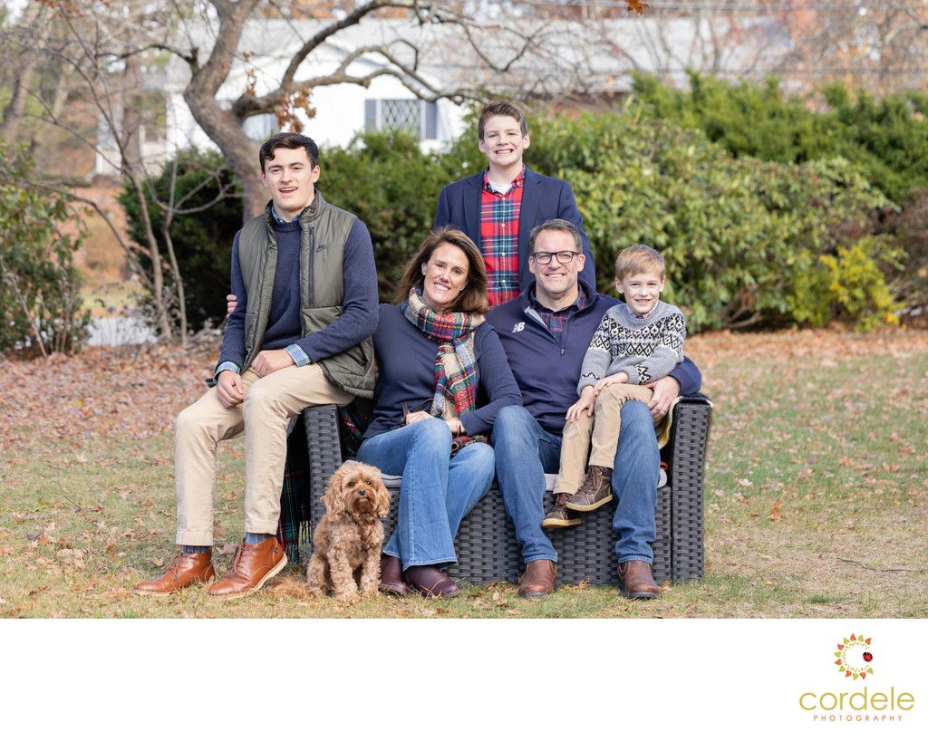 Fall Family Photos Reading Massachusetts