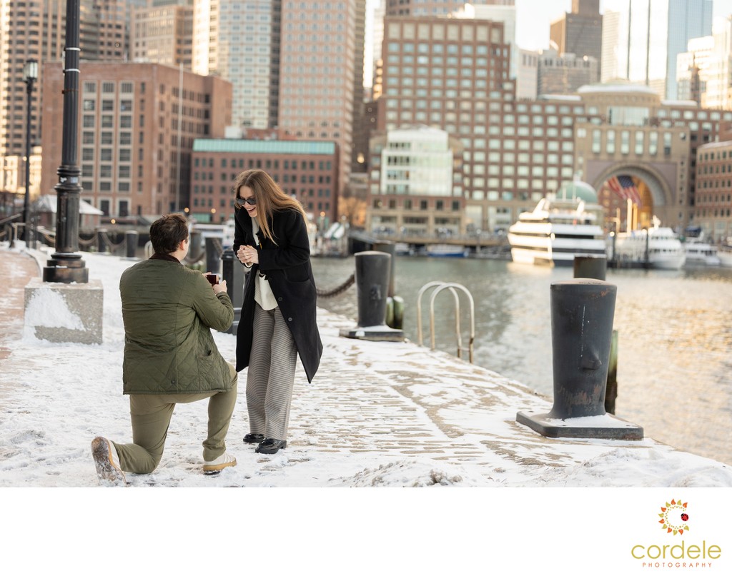 Winter Proposal Photographer