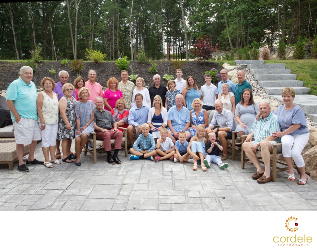 Extended family portraits