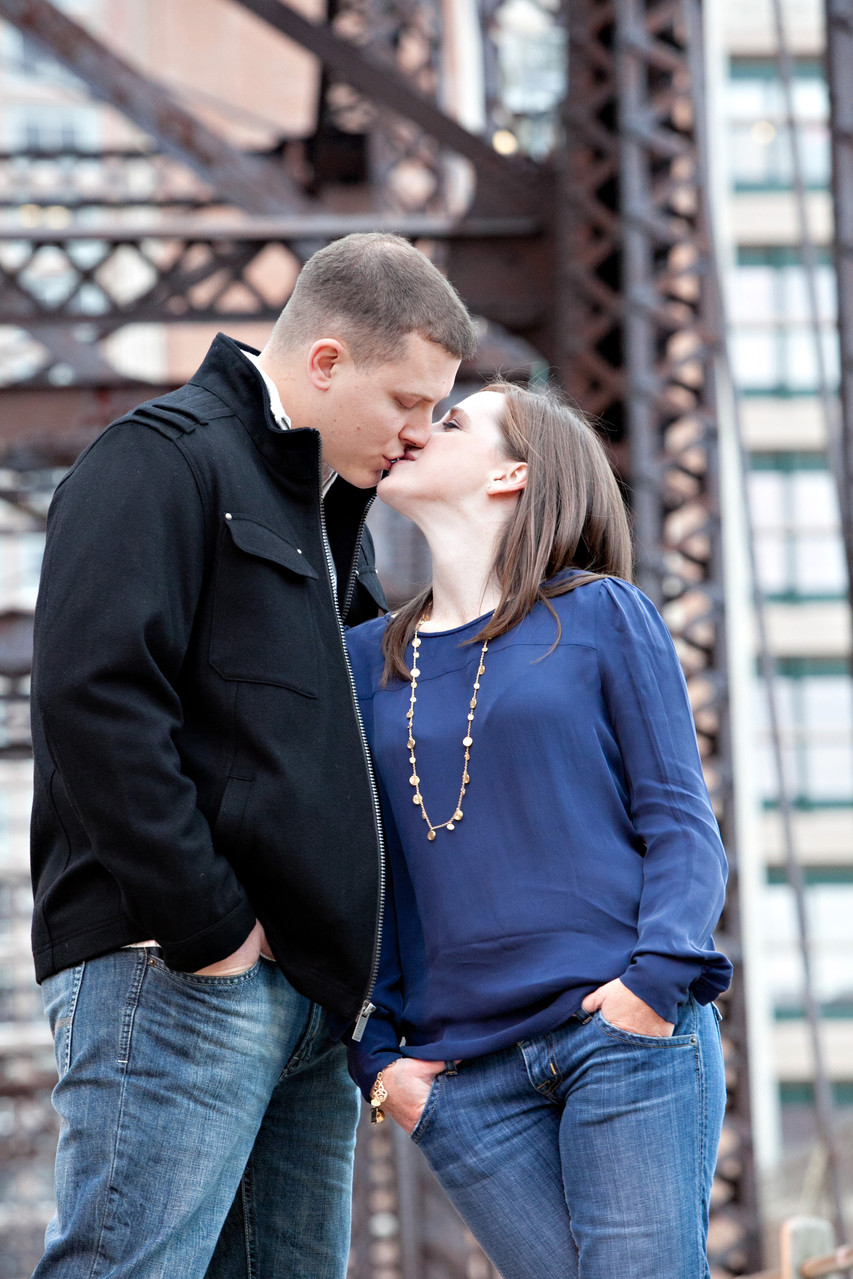 North End Engagement Photos