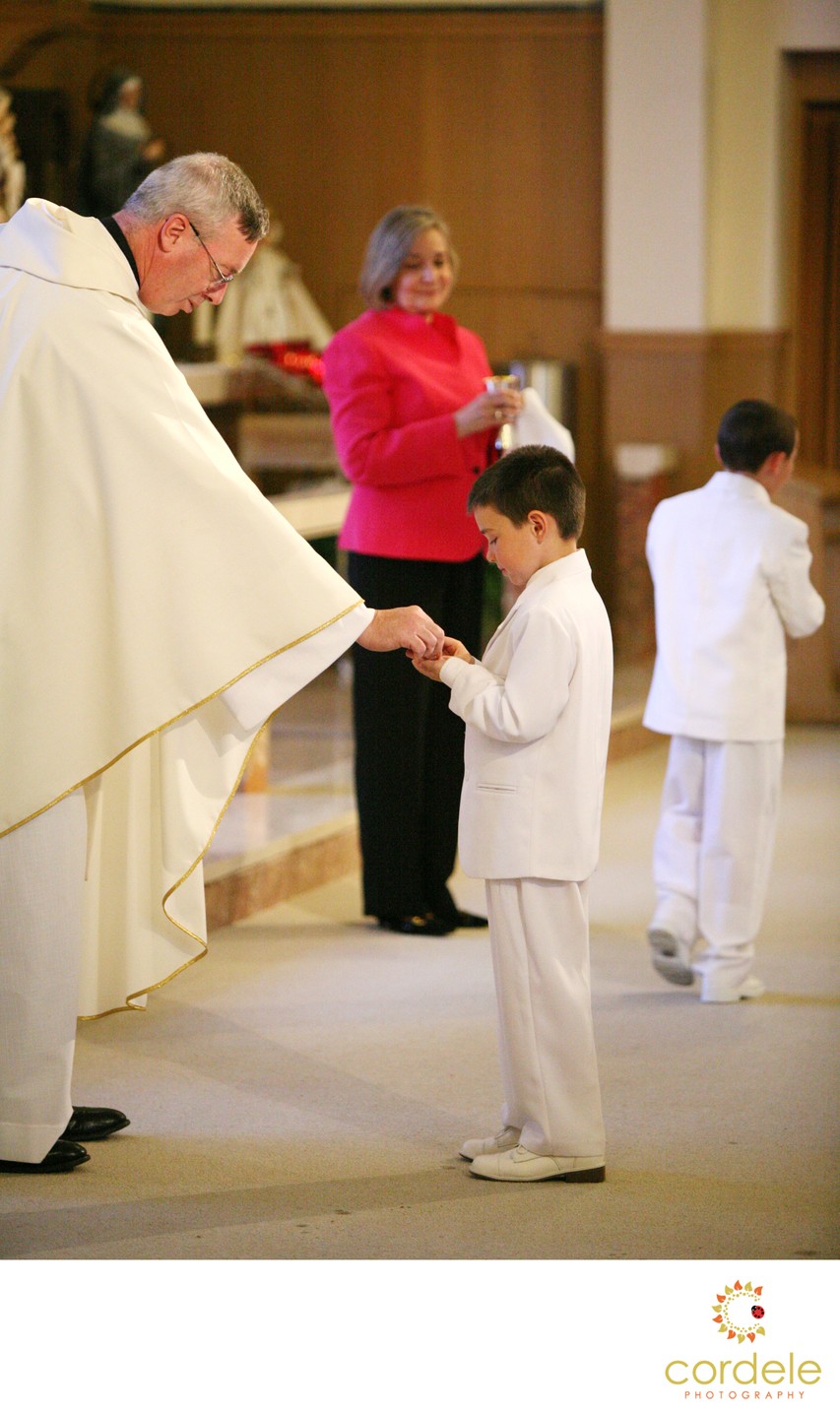 First Communion Photographer in Woburn