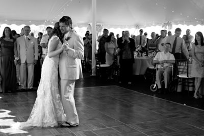 Seacoast Science center wedding photo
