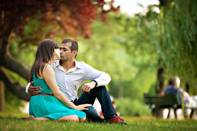 Charles River Engagement Photo