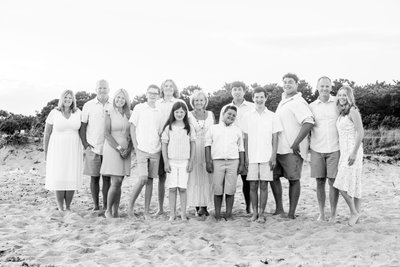 Extended Family Portrait Shoot on the beach