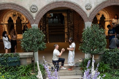 Surprise Proposal BOSTON engagement photography