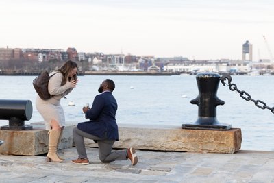 BOSTON Surprise Proposal Photography