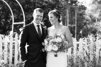 Black and White wedding photos Massachusetts