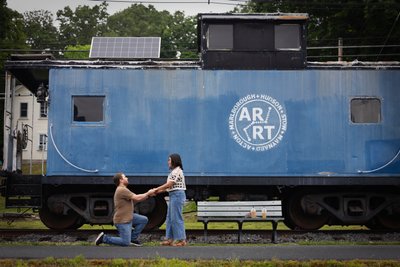 Hudson, Massachusetts Surprise Proposal Photographer