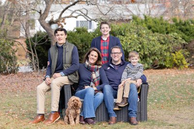 Fall Family Photos Reading Massachusetts
