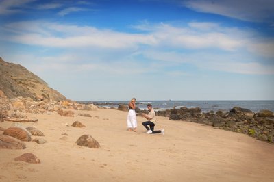 Mohegan Bluffs Proposal Photos Block Island