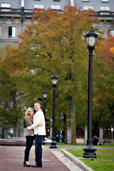 North End Engagement Photographers