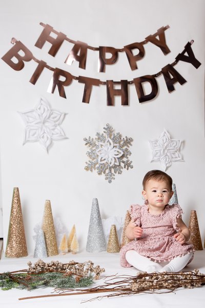 Wakefield cake smash and first birthday portrait photographer