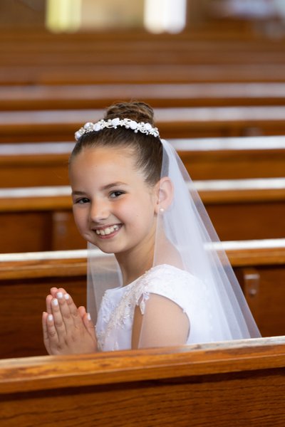 First communion photography north of Boston.  