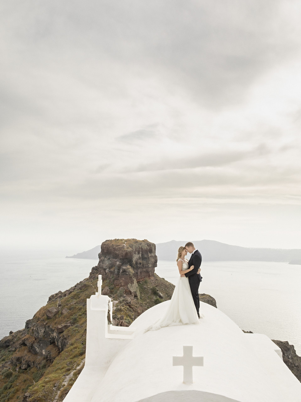Wedding Photos in Santorini, Greece