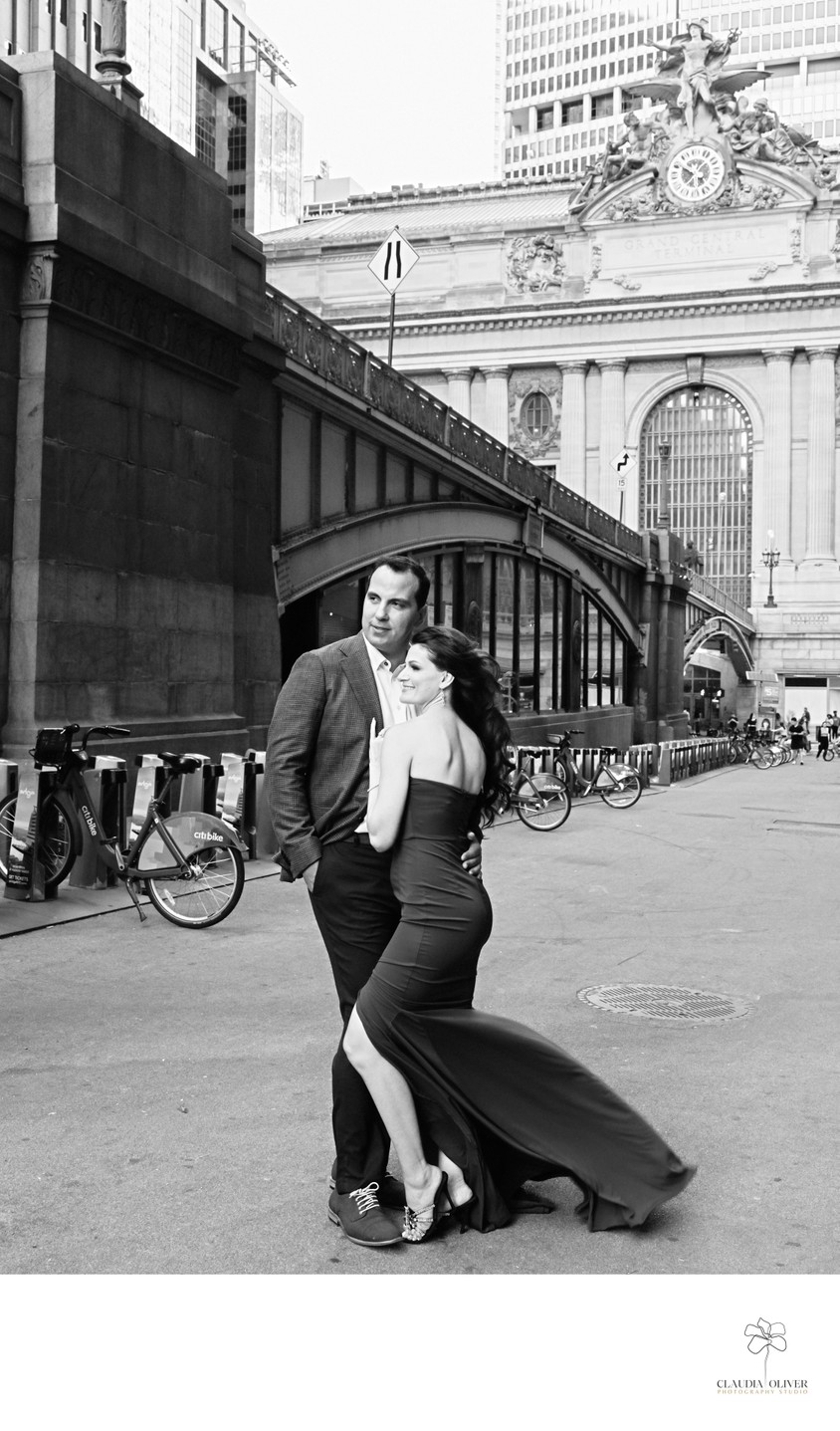 Engagement Photographer NYC:Park Avenue Viaduct