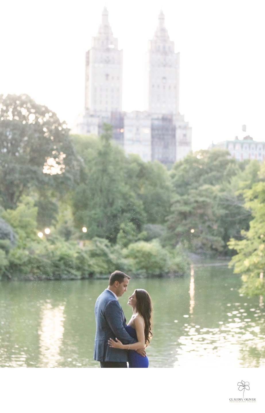 Engagement Photographer NYC: Central Park Cherry Hill