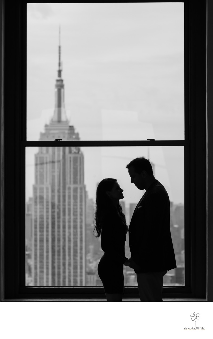Engagement Photographer NYC: Top of the Rock 