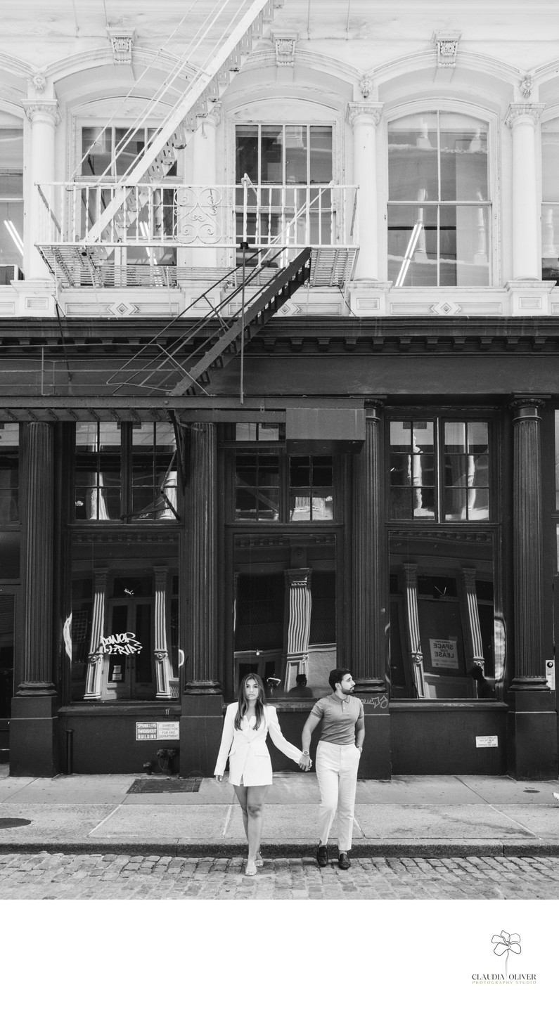 NYC Editorial Engagement Photos | SoHo Streets