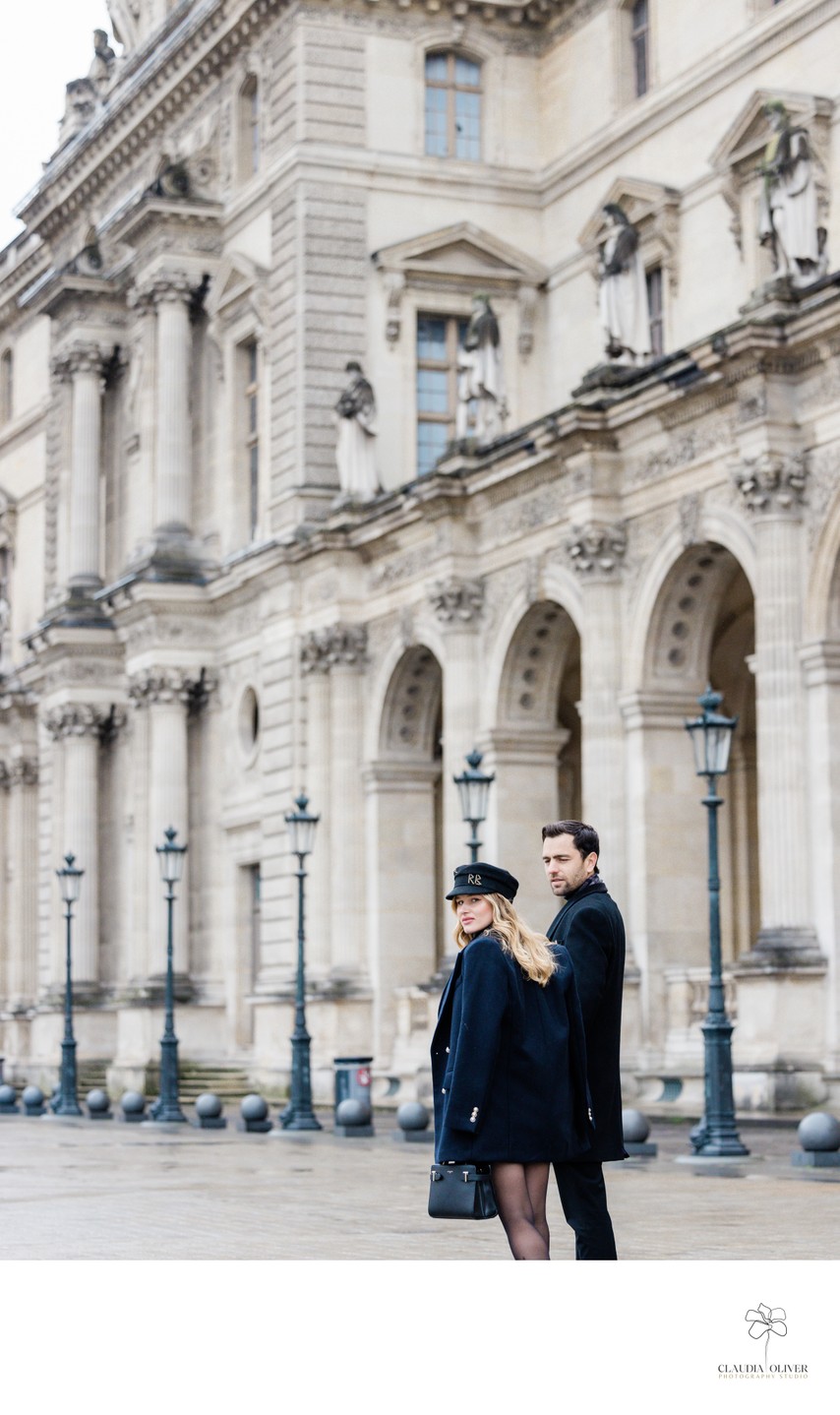 New York City wedding Photographer: Paris Engagement Photos