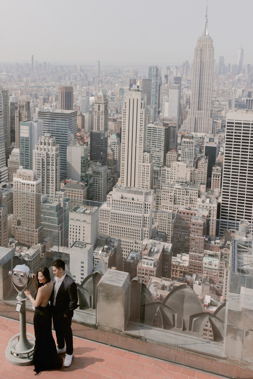 Engagement Photographers NYC: Top Of the Rock