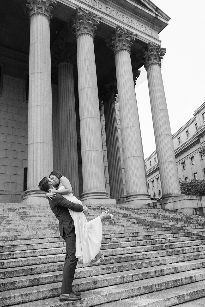 NYC City Hall elopement photographers