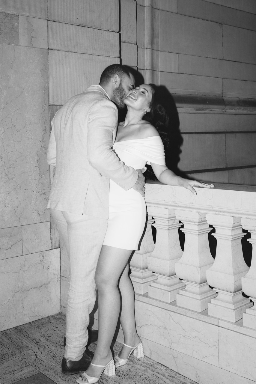 NYC Engagement Photos: Grand Central Terminal