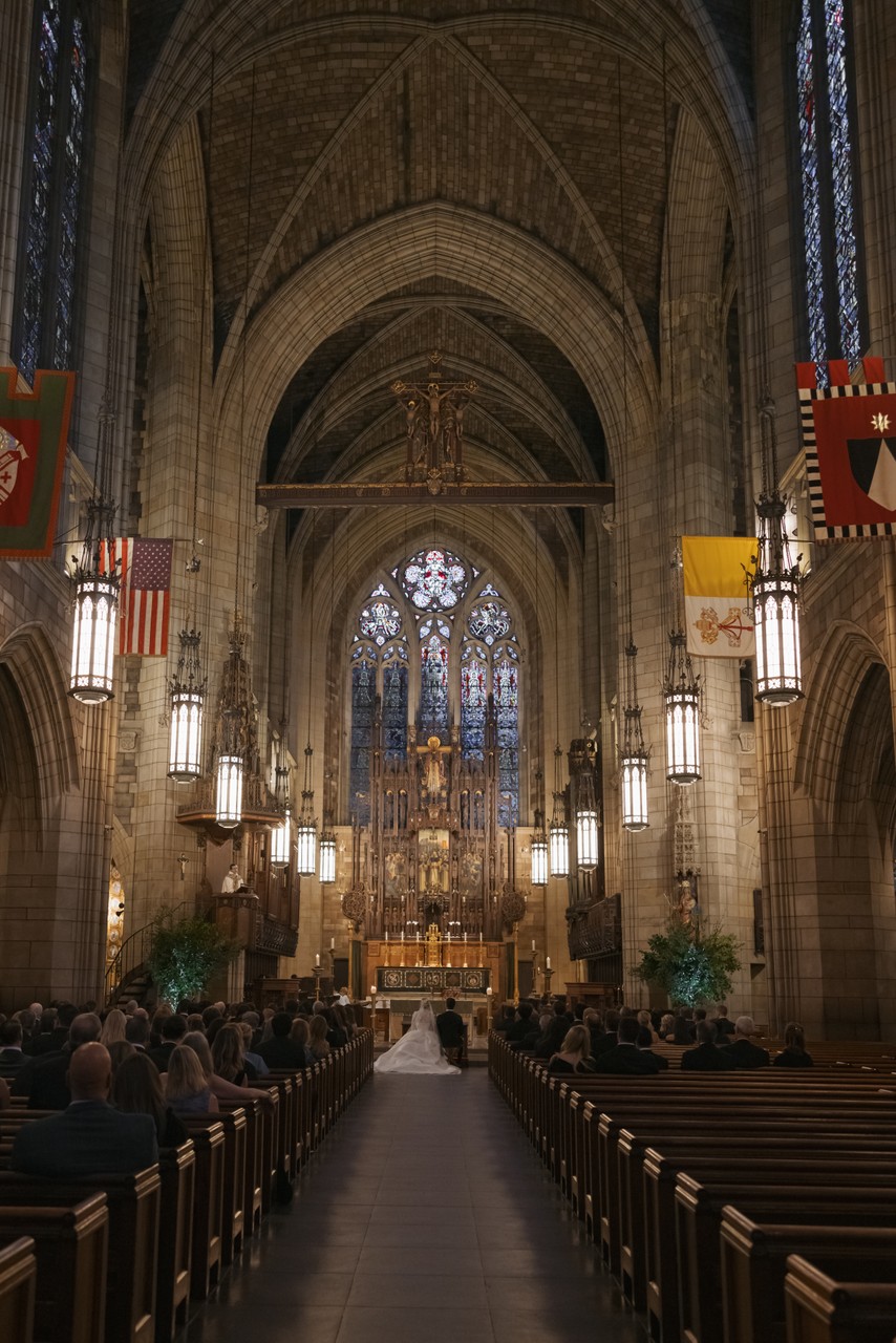 NYC Wedding Photographer: St Vincent Ferrer Roman Catholic Church