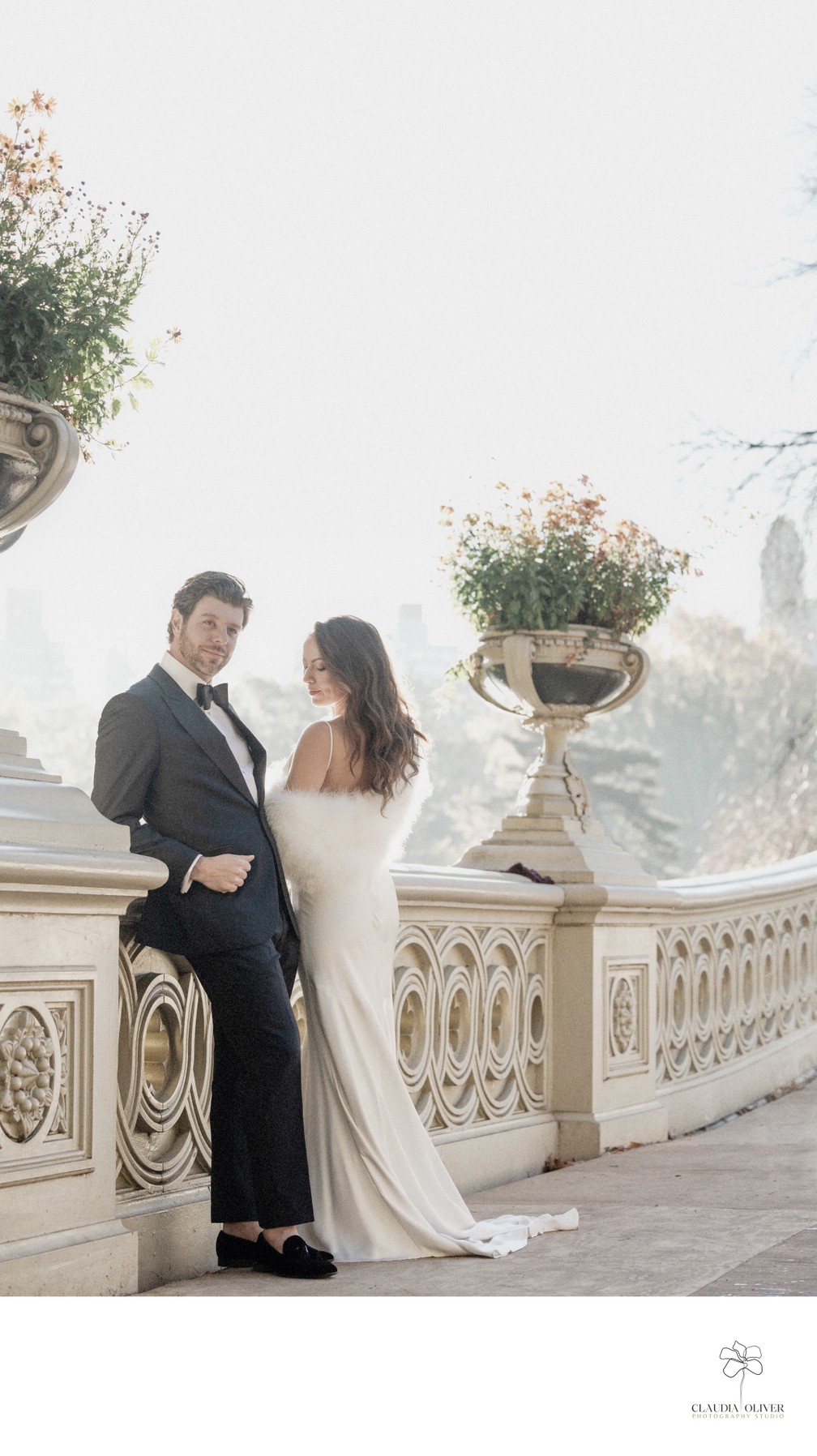 Central Park wedding Photos: Bow Bridge