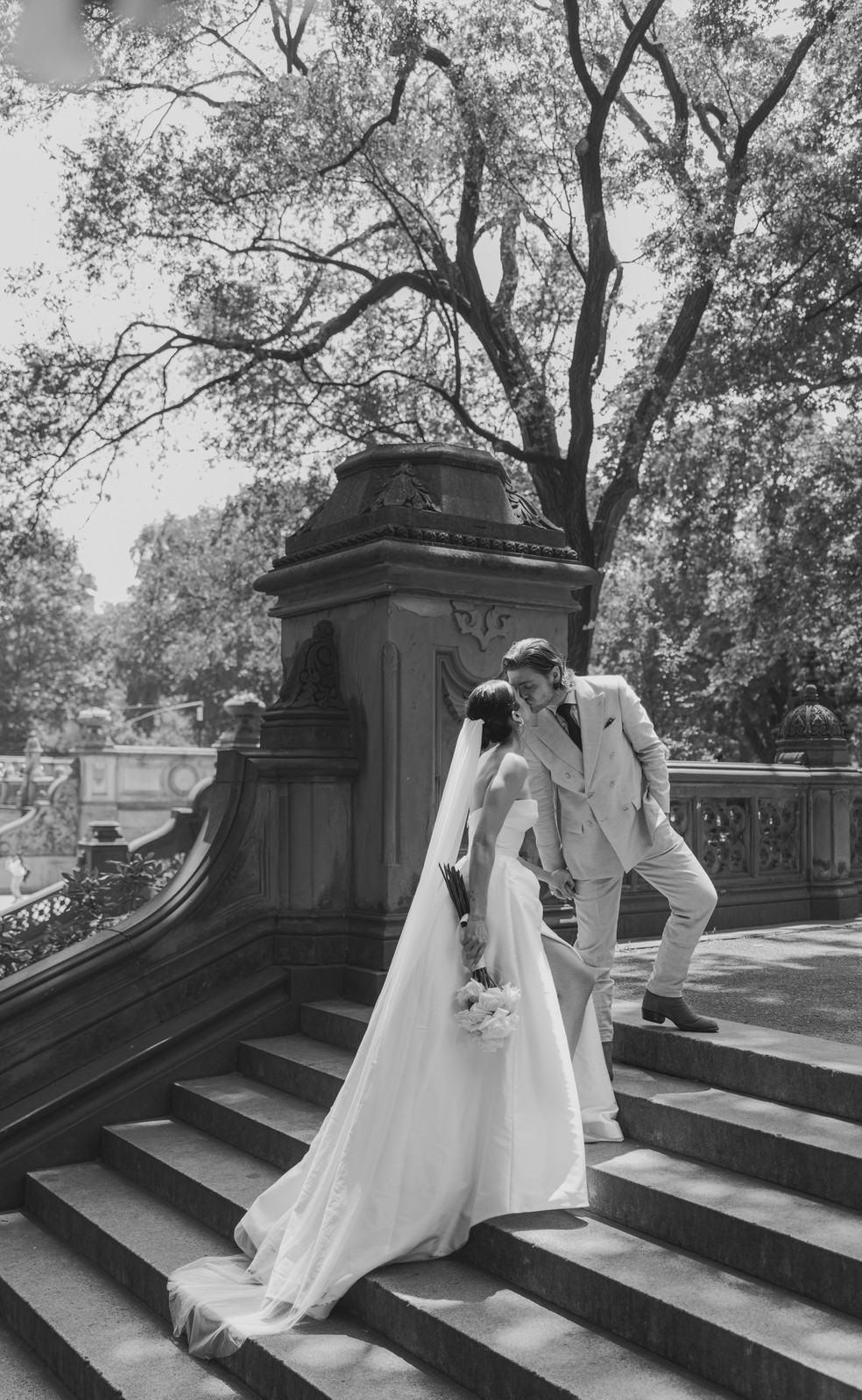 Bethesda Terrace Engagement Photos