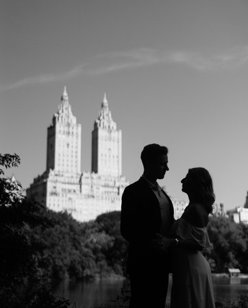 NYC Elopement Photographer: Central Park Twin Towers