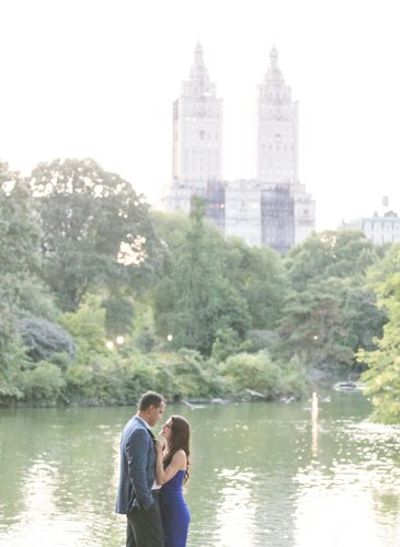 NYC elopement Photographer: Cherry Hill Central Park