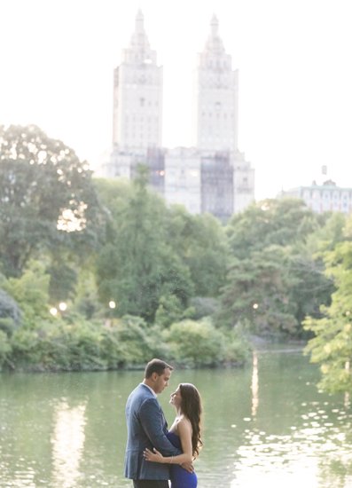 Engagement Photographer NYC: Central Park Cherry Hill