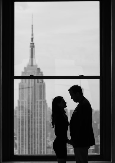 Engagement Photographer NYC: Top of the Rock 
