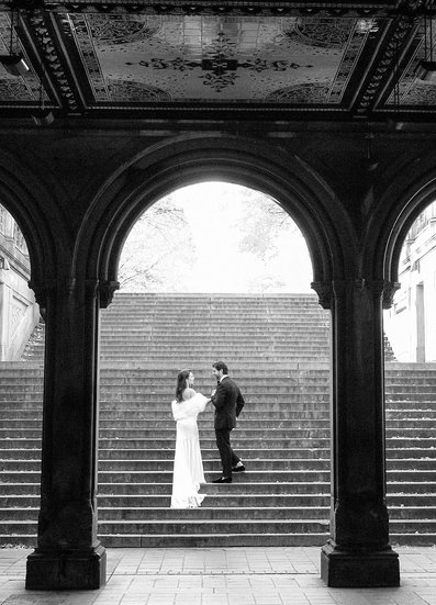 Central Park Elopement Wedding Photos