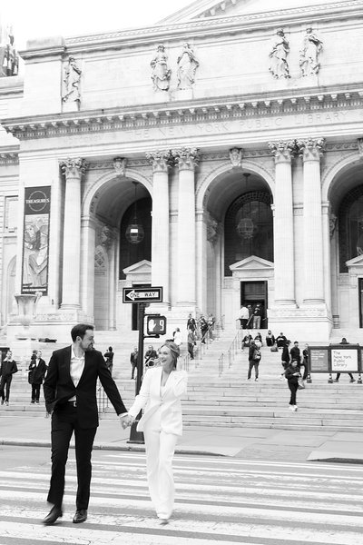 ELOPEMENT PHOTOGRAPHER New York Private Library NYC