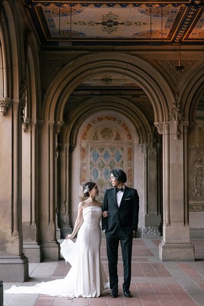 NYC Elopement Photographer: Bethesda Terrace Wedding