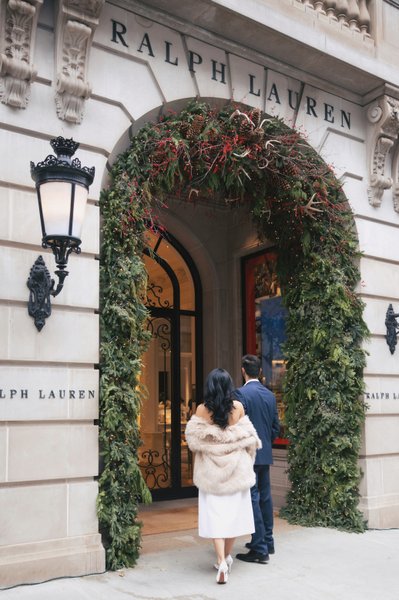 Engagement Photographer NYC: Ralph's Coffe Upper East Side