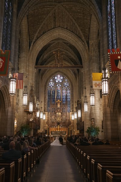NYC Wedding Photographer: St Vincent Ferrer Roman Catholic Church