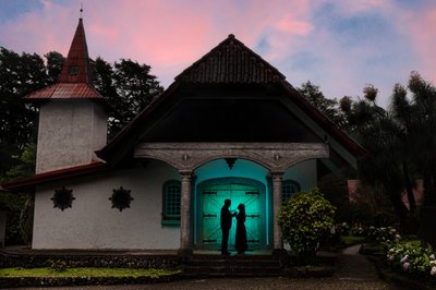 Siluete Couple Portrait