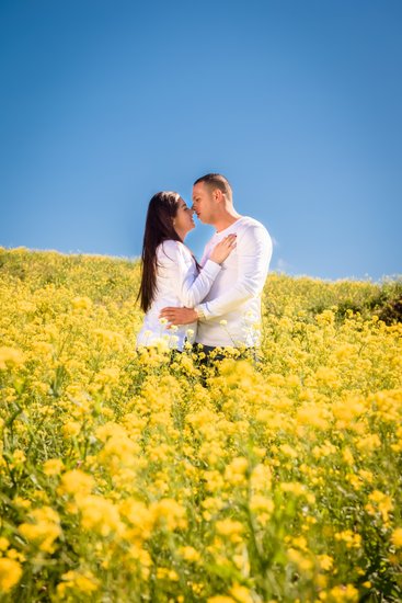 Engagement Photography at Irazu Volcano hills