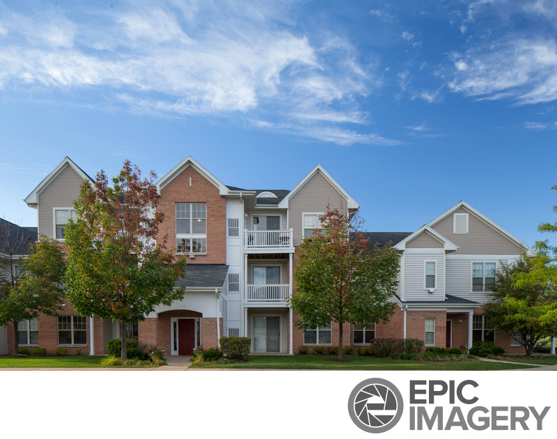 Illinois Apartment Complex Architectural Photography