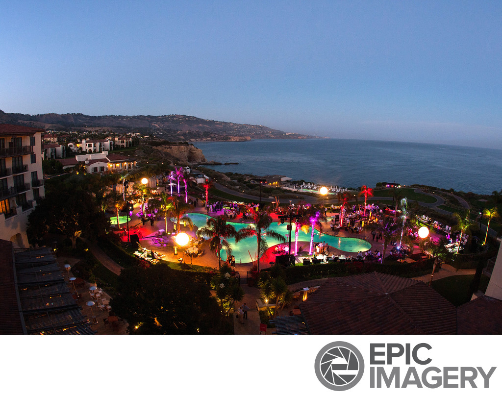 Panorama Scenic of Corporate Party at Terranea Resort