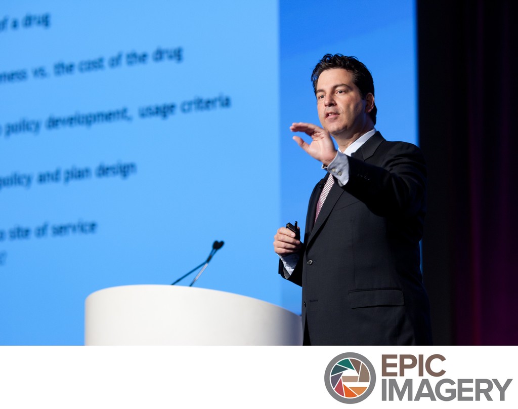 Financial Officer Speaking at Sales Meetings