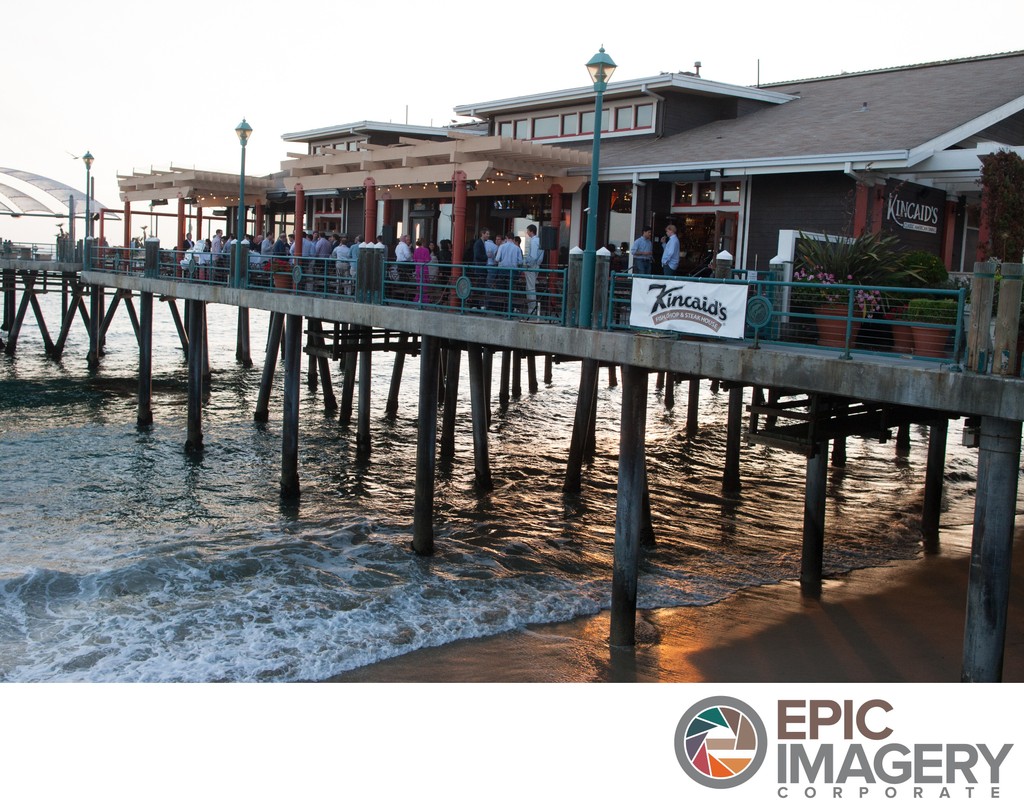 Corporate Social Mixer on the Redondo Wharf