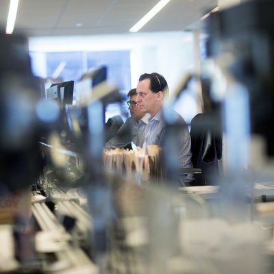 New York, Wall Street Trading Floor Narrative