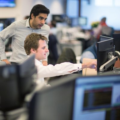 Trading Floor Narrative in NYC