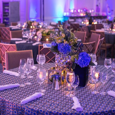 Ballroom Decor at New York City Corporate Event