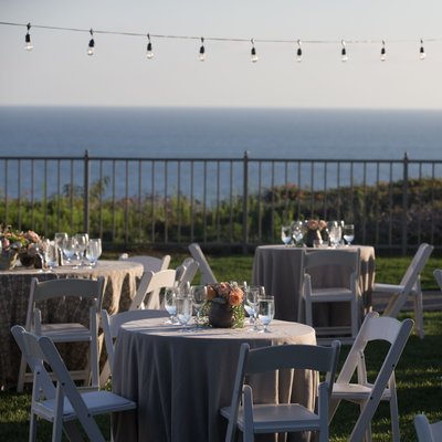 Dinner Setup at Terranea Resort for 
